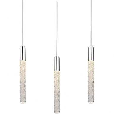 Ann Dene 3 LED Light Cluster Linear Chandelier by BSH - 465-BEL-970552