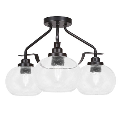 Odyssey 3 Light 18 Inch Tall Semi Flush Mount by Toltec - 2607-18122518