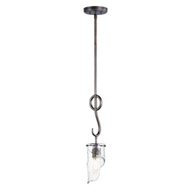 Citadel 1 Light Mini Pendant by Maxim - 27609CLCHB