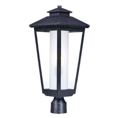 Aberdeen One Light Outdoor Post Lantern 9 x 22.5 inches by Maxim  - 2140CLFTAT