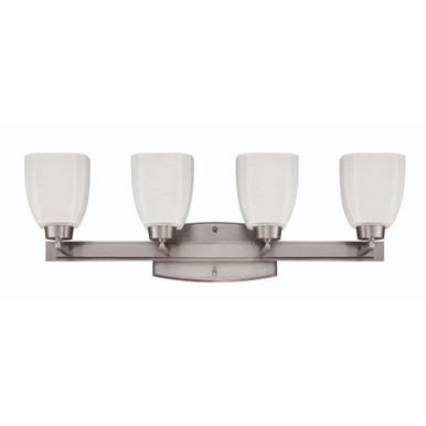 Bridwell 4 Light Vanity Light by Craftmade - 14728BNK4
