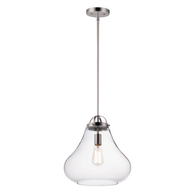 Stella One Light Medium Pendant by Maxim - 10093CLSN