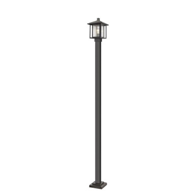 Aspen 1 Light Outdoor Post Mount Lantern 9.25 x 109.27 Inches by Z-Lite - 554PHA