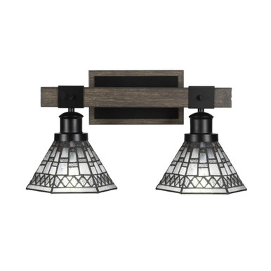 Tacoma 2 Light Vanity Light 17.5 Inch Length by Toltec - 1842--95-175