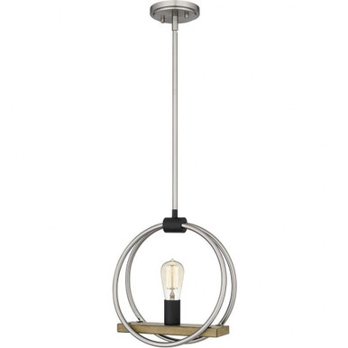 Sterling 1 Light Medium Pendant by Quoizel - STG1512BN