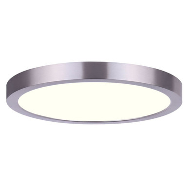 22W 1 LED 11 Inch Wide Round Flush Mount by Canarm Inc - DL-11C-22FC