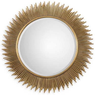 36 Inch Sunburst Wall Decor Mirror by Bailey Street Home - 208-BEL-1782383