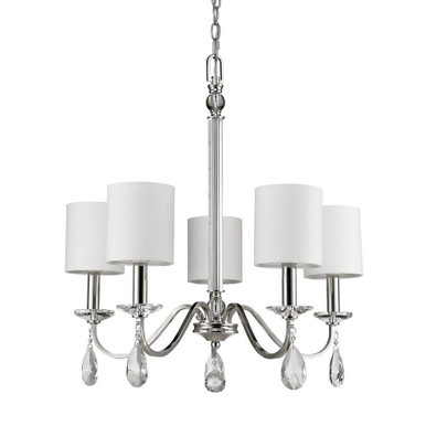 Lily 5 Light Medium Chandelier by Acclaim - IN11052PN