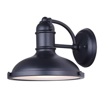 Marcella 1 Light Outdoor Wall Lantern by Canarm - IOL322BK
