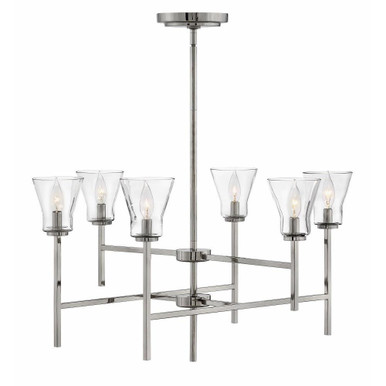 Arden 6 Light Large 2 Tier Chandelier by Hinkley - 3456PL