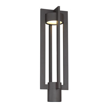 Chamber 20.31 Inch 17.5W 1 LED Outdoor Post Light by dweLED - PM-W48620