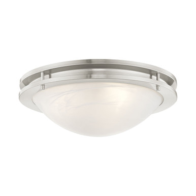 Ariel 3 Light 17 Inch Wide Flush Mount by Livex - 7059