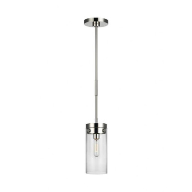 Garrett 1 Light Mini Pendant 21.75 Inch Tall by Visual Comfort Studio - CP1001