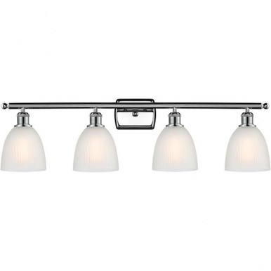 Castile 4 Light Vanity Light 36 Inch Wide by Innovations - 516-4W-PC-G381