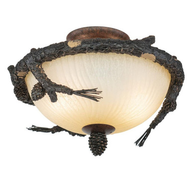 Fan Light Kit 2 Light Convertible Light Kit by Vaxcel - LK51218WP