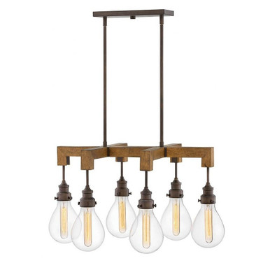 Glen West 6 Light Large Chandelier by Bailey Street Home - 81-BEL-2885309
