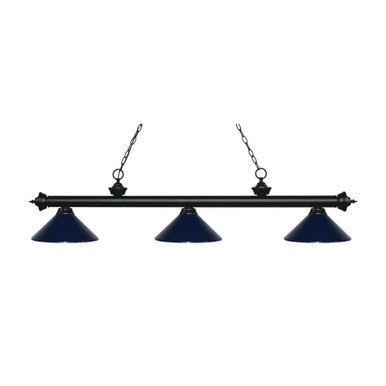 Rockingham Cloisters 3 Light Small Island Chandelier by BSH 372-BEL-480131 - 372-BEL-480131