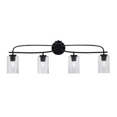 Cavella 4 Light Vanity Light 35.75 Inch Length by Toltec - 3914-MB-300