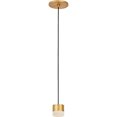 Gable 4.3W 1 LED Mini Pendant by Visual Comfort Modern - SLPD51830