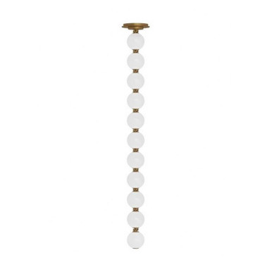 Perle 36 16.8W 277V 1 LED Mini Pendant by Visual Comfort Modern - SLPD229R-277
