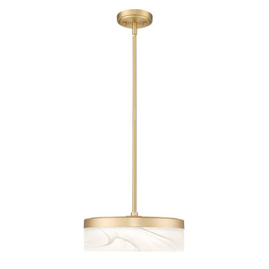 Renaud 40W 1 LED Pendant 5 Inch Tall and 13 Inch Wide by Z Lite - 827P13