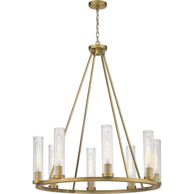 Quebec West 8 Light Chandelier 40 x 33 Inches Wide by Bailey Street Home - 372-BEL-4619872