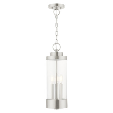 Hillcrest 3 Light Small Outdoor Pendant by Livex - 20727