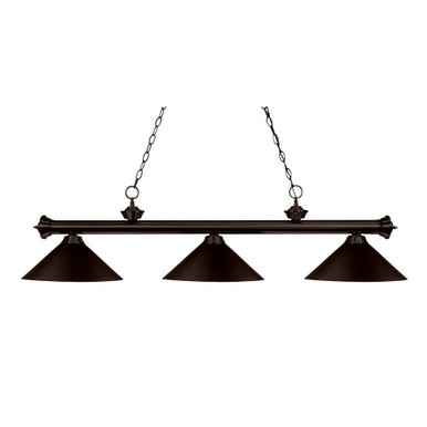 Rockingham Cloisters 3 Light Island/Billiard 14 Inch W by 16 Inch H by BSH - 372-BEL-1176565