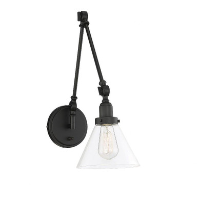 Meadow Dell 1 Light Adjustable Swing Arm Wall Sconce by Bailey Street Home - 159-BEL-920872