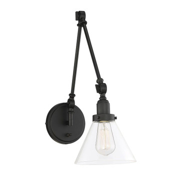 Meadow Dell 1 Light Adjustable Swing Arm Wall Sconce by Bailey Street Home - 159-BEL-920872