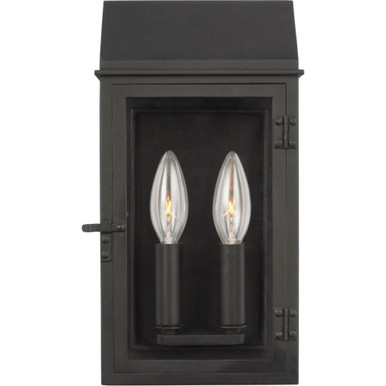 Hingham 2 Light Small Outdoor Wall Lantern by Visual Comfort Studio - co1252txb
