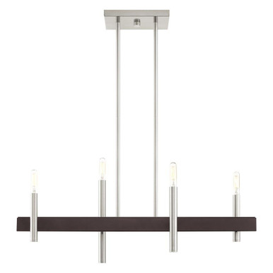 Denmark 4 Light Mini Chandelier by Livex - 49334