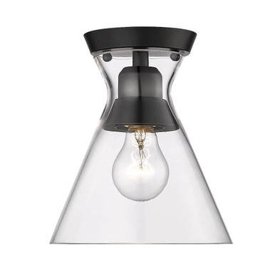 Malta 1 Light 7.13 Inch Wide Flush Mount by Golden - 0511-FM