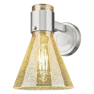 Lawton Cone 1 Light Wall Sconce 7 Inch Wide X 8.63 Inch Tall by Innovations - 464-1W-G464C-7