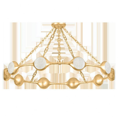 Riviere 10 Light Oversized Chandelier by Corbett - 465-52-VGL