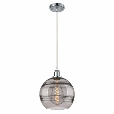Rochester 1 Light Small Cord Hung Pendant 11.63 Inch Tall by Innovations - 516-1P-G556-10