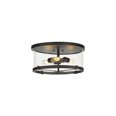Northcote Drove 3 Light Transitional Flush Mount by Bailey Street Home - 372-BEL-1113047