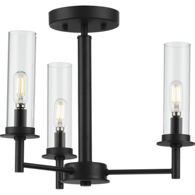 Kellwyn 3 Light 16 Inch Wide Convertible Semi Flush Mount by Progress - P400250