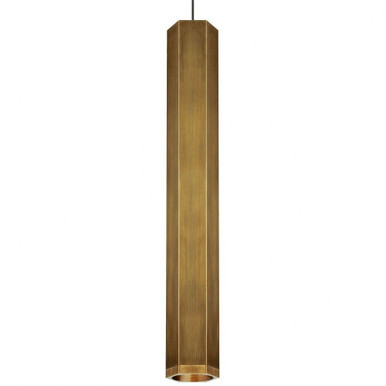 Sean Lavin 1 LED Monorail Pendant 22.5 Inch Tall by Visual Comfort Modern - MR-700-BLK-22
