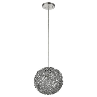 Snow 1 Light 7.5 Inch Wide Flush Mount by Acclaim - BW6031