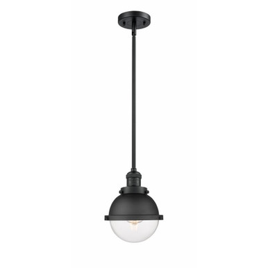 Hampden 1 Light Small Pendant 7.25 Inch Wide by Innovations - 201S-HFS-6