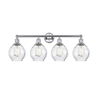 Waverly 4 Light Industrial Vanity Light 33 Inch Wide by Innovations - 616-4W-G362