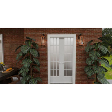 Mere Wood 1 Light Outdoor Wall Lantern by Bailey Street Home - 71-BEL-5173597