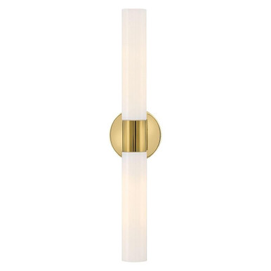 Shea 24W 2 LED Bath Vanity 24 Inch Tall and 5.25 Inch Wide by Lark - 85402-CO