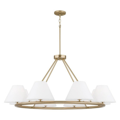 Rectory Hill 8 Light Oversized Chandelier by BSH - 309-BEL-5224337