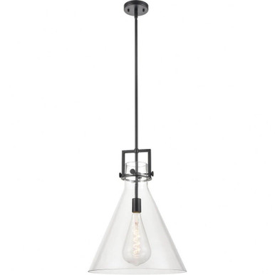 Newton Cone 1 Light Pendant 16 Inch Wide by Innovations - 411-1S-16