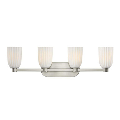 Baldwin 4 Light Bath Vanity 9.13 Inch Tall and 32 Inch Wide by Savoy House - 8-1245-4