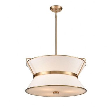 Layla 6 Light Medium Chandelier by Artcraft - AC11832BB