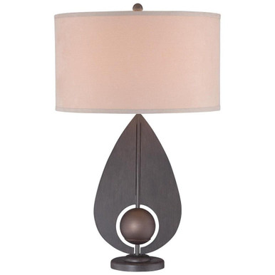 One Light Table Lamp 18 Inches by 27.5 x George Kovacs  - P1616-0