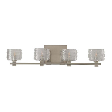 Clearwater Four Light Vanity Light by Kalco - 312134SN